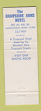 Matchbook Cover - Hampshire Arms Hotel Minneapolis MN