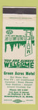 Matchbook Cover - Green Acres Motel Minneapolis MN
