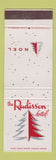 Matchbook Cover - Radisson Hotel Christmas Minneapolis MN