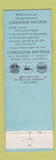 Matchbook Cover - Gibraltar Savings Beverly Hills CA