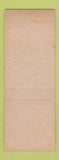 Matchbook Cover - Hotel Sacramento CA Walnut Room