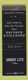 Matchbook Cover - Amber Lite Bar Gardena CA