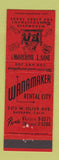 Matchbook Cover - Wanamaker Equipment Rental Burbank CA