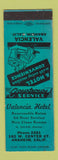 Matchbook Cover - Valencia Hotel Anaheim CA