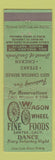 Matchbook Cover - Wagon Wheel Restaurant Santee CA WEAR