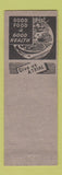 Matchbook Cover - Mate George's Chow Line Restaurant San Diego CA