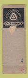 Matchbook Cover - Cloverleaf Service Cities oil gas Miami Beach FL WEAR pinup