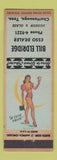 Matchbook Cover - Bill Eldridge Esso oil gas Chattanooga TN WEAR pinup