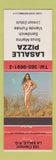 Matchbook Cover - Lasalle Pizza La Salle QC pinup