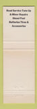 Matchbook Cover - Murphy's Sunoco oil gas Front Royal VA pinup
