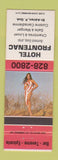 Matchbook Cover - Hotel Frontenac St Adrien QC pinup