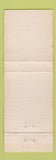 Matchbook Cover - Clifton Barber Shop Cleveland OH pinup