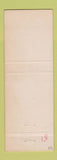 Matchbook Cover - Franklin's Conoco oil gas Chillicothe MO pinup