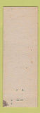 Matchbook Cover - Sub Tavern Logansport IN pinup