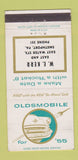 Matchbook Cover - 1955 Oldsmobile WE Kerr Smethport PA 30 Strike