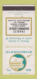 Matchbook Cover - 1955 Oldsmobile Charles Cadillac Bristol PA 30 Strike