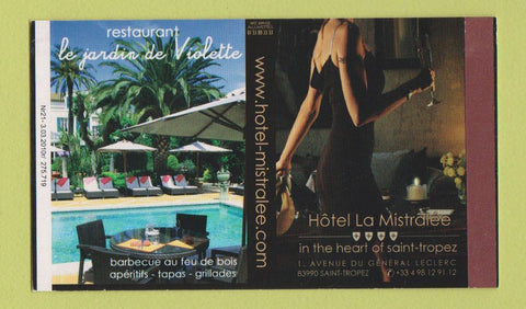 Matchbox - Hotel La Mistalee Saint Tropez France girlie