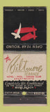 Matchbook Cover - Biltmore Terrace Hotel Miami Beach FL 30 Stick