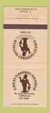 Matchbook Cover - Great Godfrey Daniels Restaurant Skokie IL 30 Strike