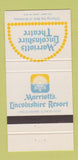Matchbook Cover - Marriott's Lincolnshire Theatre IL 30 Strike