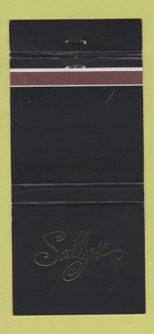 Matchbook Cover - Sally's Steak House Milwaukee WI Girlie 30 Strike