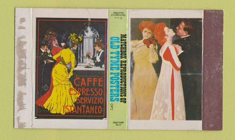 Matchbox - Old Tyme Posters girlie Matchbox Productions 1978