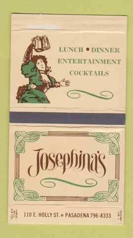 Matchbox - Josephina's Restaurant Pasadena CA girlie