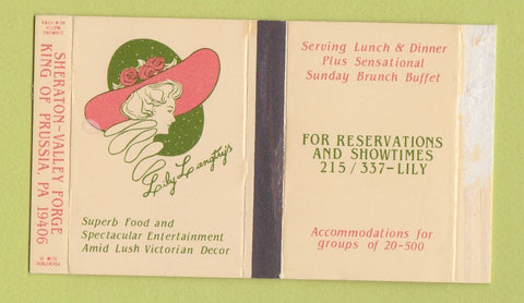 Matchbox - Sheraton Hotel Valley Forge King of Prussia PA girlie Leangtry's?