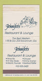 Matchbox - Jennifer's Restaurant Best Western Savannah GA girlie