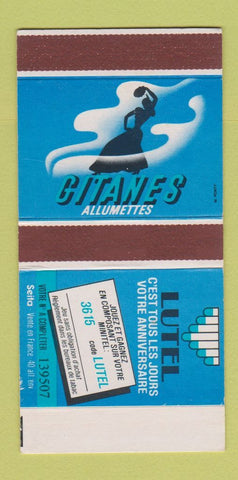 Matchbox - Gitanes Matches Lutel France girlie