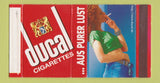 Matchbox - Ducal Cigarettes girlie Germany