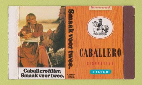 Matchbox - Caballero Cigarettes Dutch