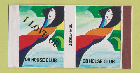 Matchbox - I Love OB House Club girlie