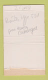 Matchbox - Gitanes Glondes France cigarettes girlie WEAR