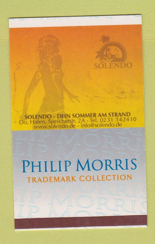 Matchbox - Phillips Morris Cigarettes Solendo Am Strand
