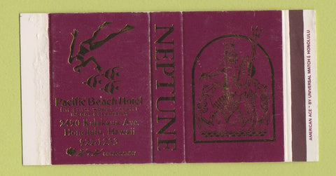 Matchbox - Neptune Pacific Beach Hotel Honolulu Hawaii girlie WEAR