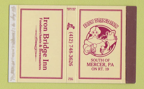 Matchbox - Iron Bridge Inn Restaurant Beer Mercer PA