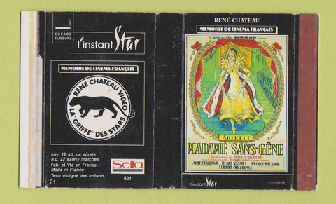 Matchbox - Rene Chateau Video France Madame Sans Gene movie girlie WEAR