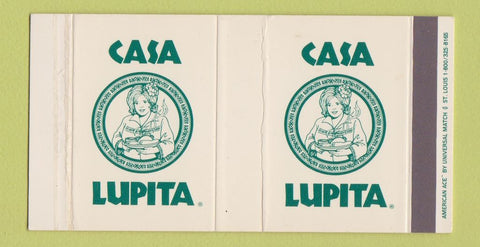 Matchbox - Casa Lupita Mexican Restaurant girlie