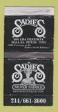 Matchbox - Sadie's Dallas TX restaurant WEAR