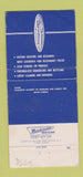 Matchbook Cover - Fredericks Furs Miami Beach FL girlie WEAR 30 Strike