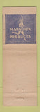 Matchbook Cover - Altimer Service Marathon oil gas Newark OH hillbilly