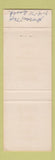 Matchbook Cover - Fieldan Motel Comanche TX