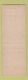 Matchbook Cover - Show's Bendix Laundry Harlingen TX