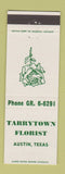 Matchbook Cover - Tarrytown Florist flowers Austin TX