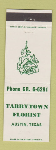Matchbook Cover - Tarrytown Florist flowers Austin TX