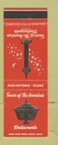 Matchbook Cover - Tower of the Americas Restaurant San Antonio TX