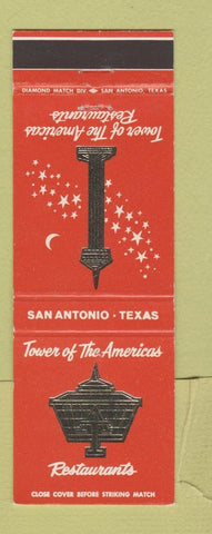 Matchbook Cover - Tower of the Americas Restaurant San Antonio TX