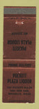 Matchbook Cover - Puckett Plaza Liquors Amarillo TX