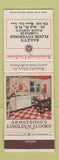 Matchbook Cover - Armstrong Linoleum Bailey's Floor Coverings Mason City IA WEAR